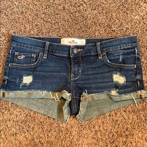 Hollister Distressed Denim shorts